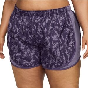 Nike Women's One Tempo Dri-FIT Printed Running Shorts Plus Size XXL